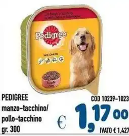 Del Prete Distribuzioni Pedigree manzo-tacchino/pollo-tacchino offerta