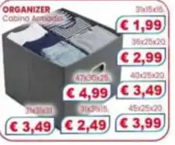 Punto Shopping Megastore Organizer Cabina Armadio offerta