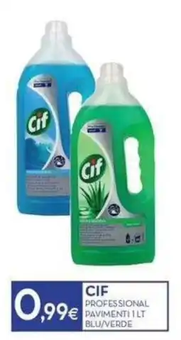 Proshop Cif professional pavimenti offerta