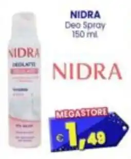 Punto Shopping Megastore Nidra Deo Spray offerta