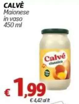 Marotta Calvé maionese classica offerta