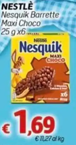 Marotta Nesquik Barrette Maxi Choco offerta