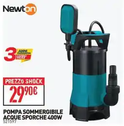 Ottimax Newton pompa sommergibile acque sporche 400W offerta