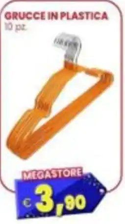 Punto Shopping Megastore Gruccie in plastica offerta