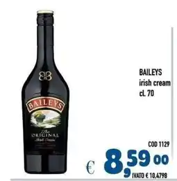 Del Prete Distribuzioni Baileys irish cream offerta