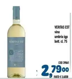 Del Prete Distribuzioni Veritas Est vino umbria igp offerta