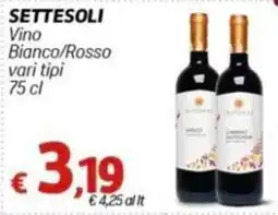 Marotta Settesoli Vino Bianco/Rosso offerta