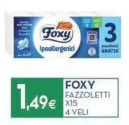 Proshop Foxy fazzoletti offerta