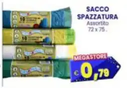 Punto Shopping Megastore Sacco spazzatura assortito offerta