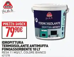 Ottimax Idropittura termoisolante antimuffa fonoassorbente Boero offerta