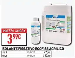 Ottimax Isolante fissativo ecofiss acrilico offerta
