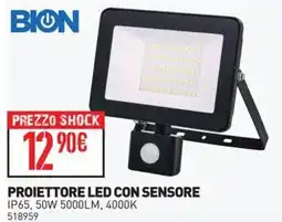 Ottimax Bion proiettore led con sensore offerta