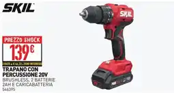 Ottimax Trapano con percussione 20V SKIL offerta