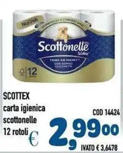 Del Prete Distribuzioni carta igienica scottonelle offerta