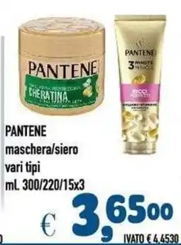 Del Prete Distribuzioni Pantene maschera/siero offerta