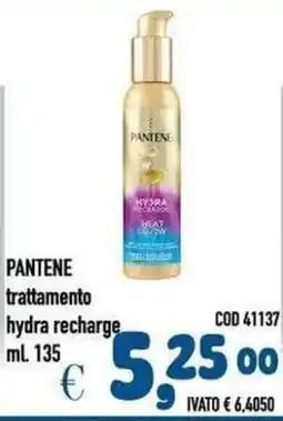 Del Prete Distribuzioni Pantene trattamento hydra recharge offerta