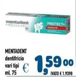 Del Prete Distribuzioni Mentadent dentifricio offerta
