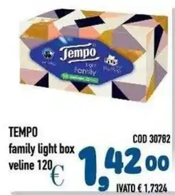 Del Prete Distribuzioni Tempo family light box offerta
