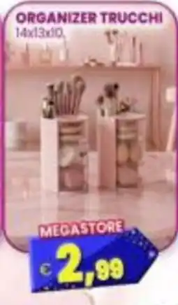 Punto Shopping Megastore Organizer trucchi offerta