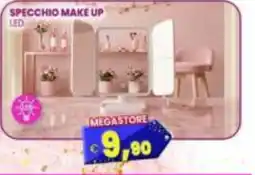 Punto Shopping Megastore Specchio make up LED offerta