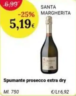 Re Mercato Lucrezia Santa Margherita Spumante prosecco extra dry offerta
