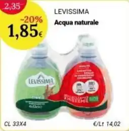 Re Mercato Lucrezia Acqua naturale Levissima offerta
