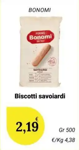 Re Mercato Lucrezia Biscotti savoiardi Bonomi offerta