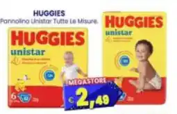 Punto Shopping Megastore Huggies pannolino unistar offerta