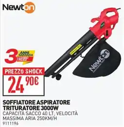 Ottimax Newton soffiatore aspiratore trituratore offerta