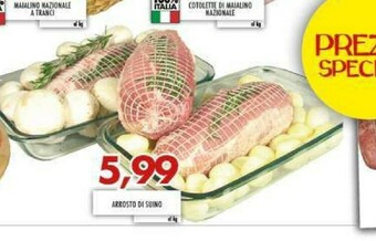 MA Supermercati Arrosto di suino offerta