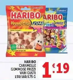 Deco Market Haribo caramelle gommose frizzi offerta