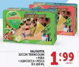 Deco Market Valfrutta succhi triangolini offerta