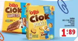 Deco Market Oro Ciok snack offerta