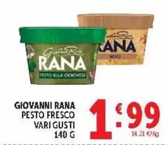 Deco Market Giovanni Rana pesto fresco offerta