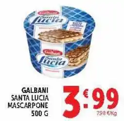 Deco Market Galbani Santa Lucia Mascarpone offerta