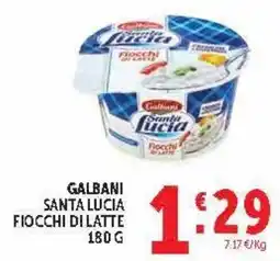 Deco Market Galbani Santa Lucia Fiocchi di Latte offerta