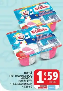 Deco Market Nestlé Fruttolo Maxi Duo offerta
