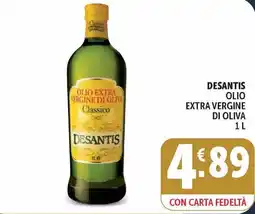 Deco Market Olio extra vergine di oliva Classico Desantis offerta