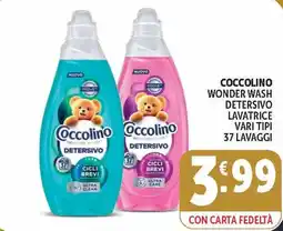 Deco Market Coccolino detergente lavatrice offerta