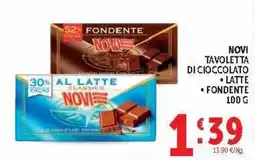 Deco Market Tavoletta di cioccolato Novi offerta