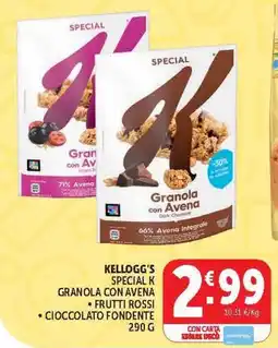 Deco Market Kellogg's Special K Granola con Avena offerta