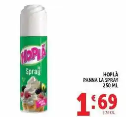 Deco Market Hoplà panna la spray offerta