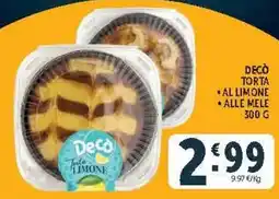 Deco Market Decò torta al limone offerta