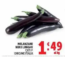 Deco Market Melanzane nere lunghe cat Iª origine Italia offerta