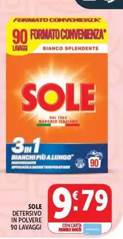 Deco Market Sole detersivo in polvere offerta