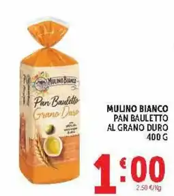 Deco Market Mulino Bianco Pan Bauletto Grano Duro offerta
