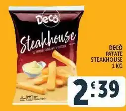 Deco Market Decò Steakhouse offerta