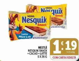 Deco Market Nesquik Snack offerta