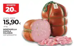 Unicoop Etruria Mortadella Favola Palmieri con pistacchio offerta