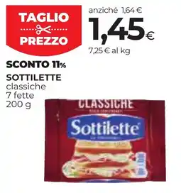 Unicoop Etruria Sottilette classiche offerta